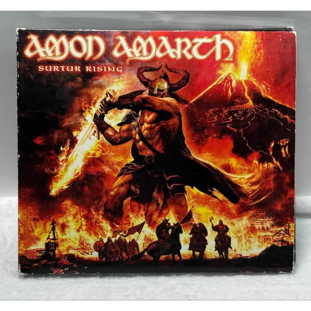 Amon Amarth Surtur Rising CD + Bonus DVD Bloodshed Over Bochum 2008 Metal Blade